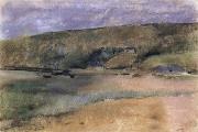 Edgar Degas Cliffs at the Edge of the Sea china oil painting artist